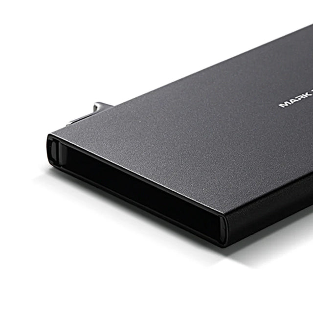 Portatarjetas Metálico Mark Ryden – Ultra-fino, Antideslizante y Minimalista MR23