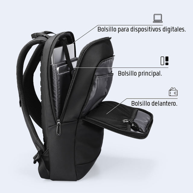 Mochila Mark Ryden Multifuncional de Gran Capacidad – Impermeable, Ligera y para Laptop 15.6” MR 2492