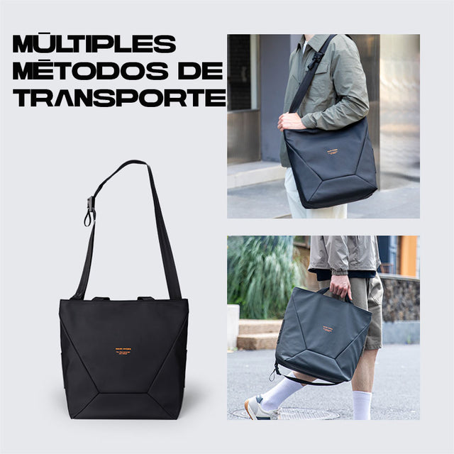 Bolso Tote Mark Ryden Geométrico para Hombre – Impermeable, Gran Capacidad y Diseño Premium MR 255