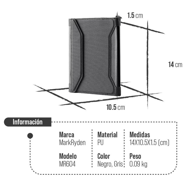 Mark Ryden Portadocumentos – Porta Pasaporte & Tarjetas de Viaje MR604
