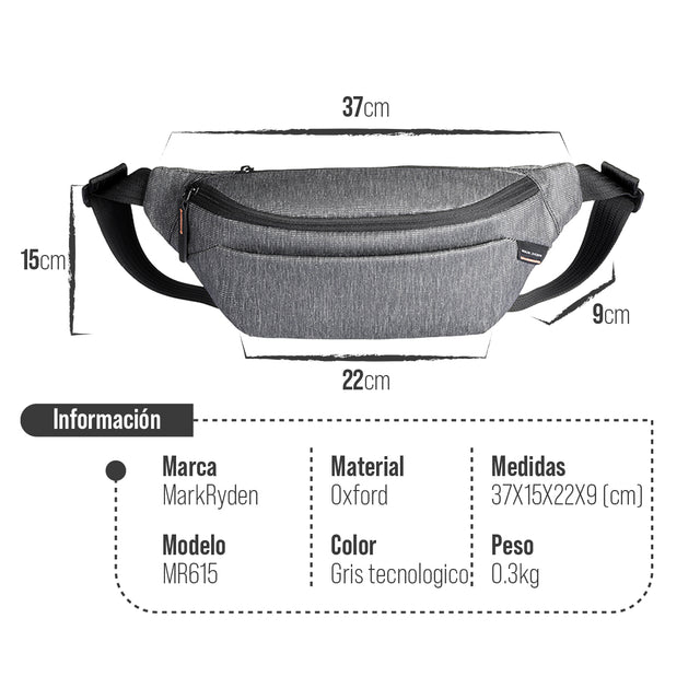 Bandolera Urbana Mark Ryden MR 615 | para Tecnología y Accesorios Esenciales