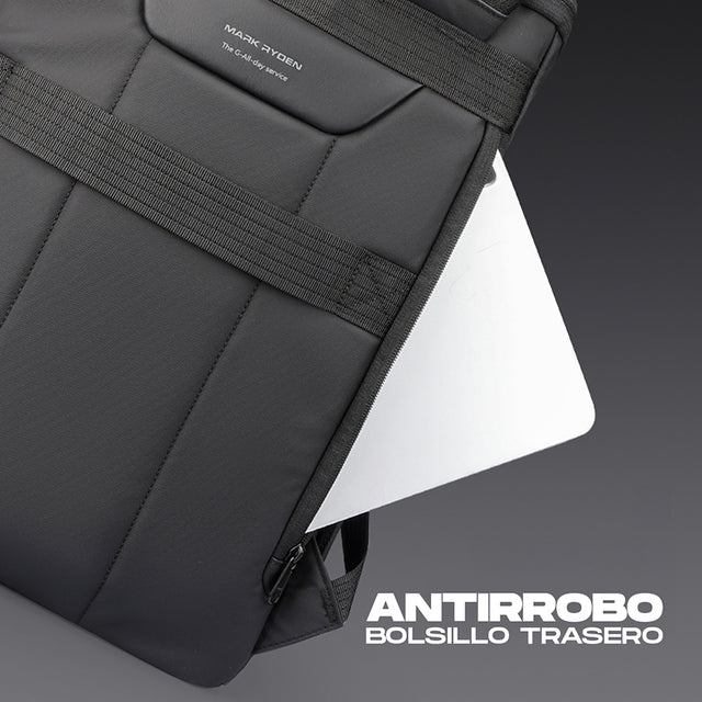 Mochila para Laptop Mark Ryden Impermeable de Gran Capacidad para Negocios y Viaje MR 6886