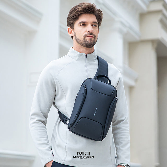 Mochila Cruzada Mark Ryden Antirrobo de Gran Capacidad para Uso Diario MR 7730
