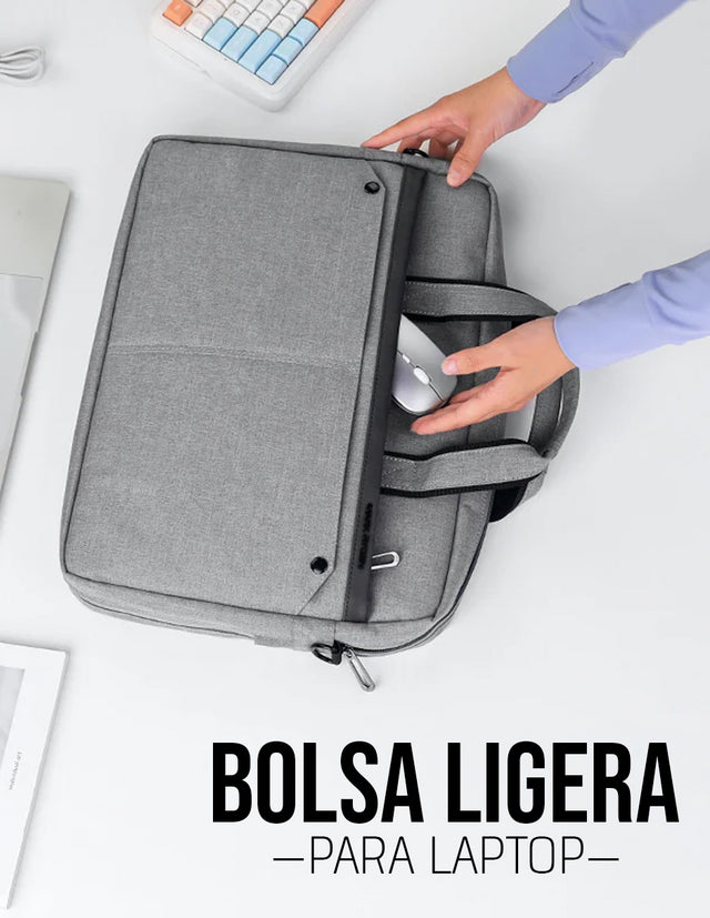Maletín Moderno para Laptop 14”  | Expandible, Impermeable y de Estilo  Mark Ryden MR 8001X