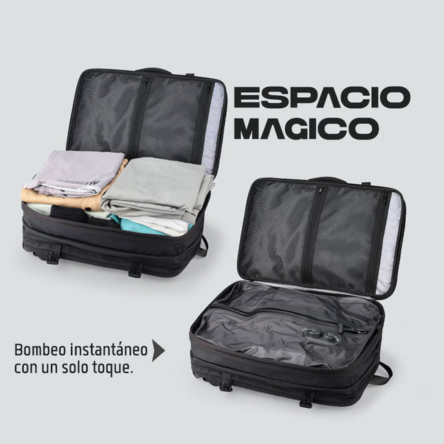 Mochila Mark Ryden – Con sistema de compresión automática al vacío MR 8057YSPQM