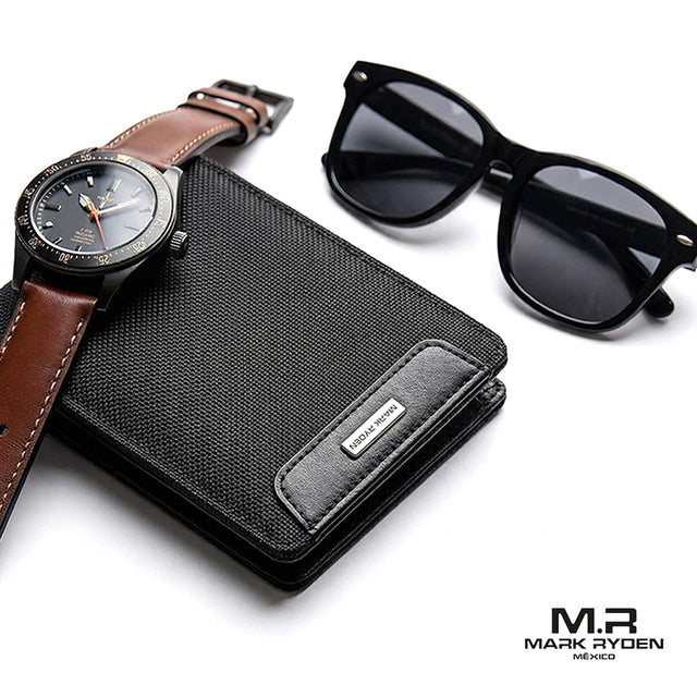 Cartera Compacta Mark Ryden de Diseño Casual y Minimalista MR 81