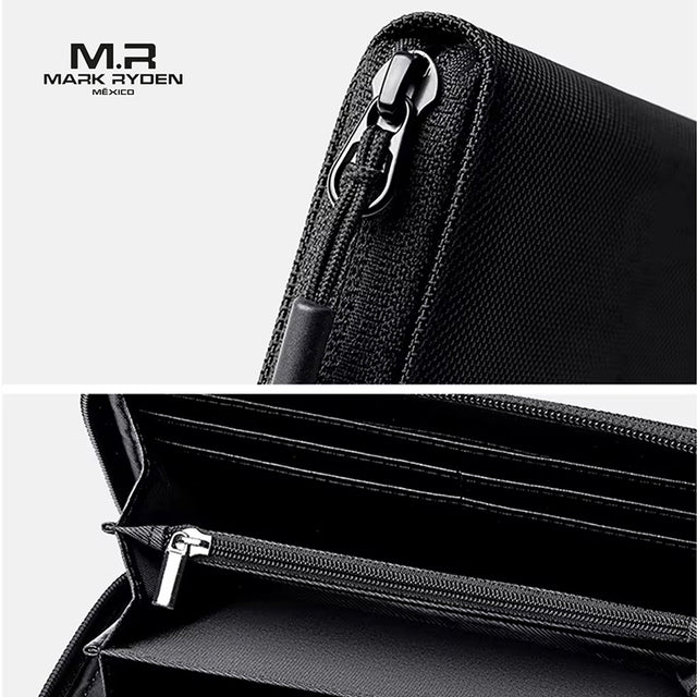 Cartera Larga Mark Ryden  con Cierre y Correa de Mano MR 83