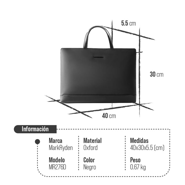 Funda para Laptop Mark Ryden Ligera y Protectora para Oficina, Escuela y Uso Diario MR 276D