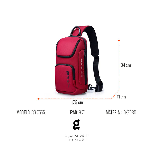 Mochila cruzada Bange Modelo BG-7565