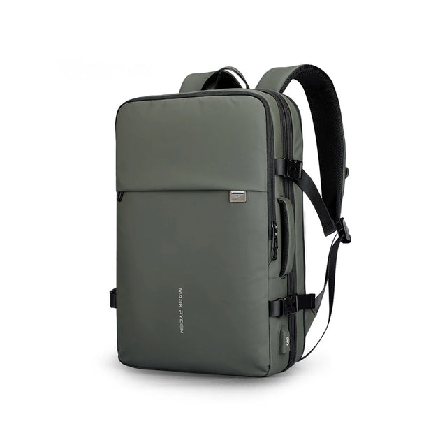 Mochila Expandible para Viaje y Laptop de 17” |  Impermeable, Ergonómica y con Puerto USB 8057Y