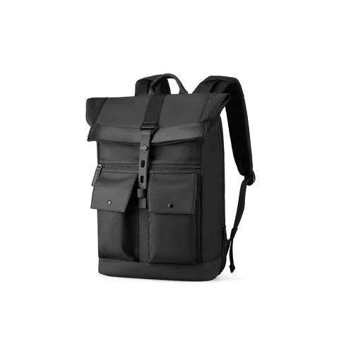 Mochila Mark Ryden Business de Gran Capacidad para Laptop – Diseño con Solapa y Hebilla, Ideal para Viaje y Trabajo MR 1696