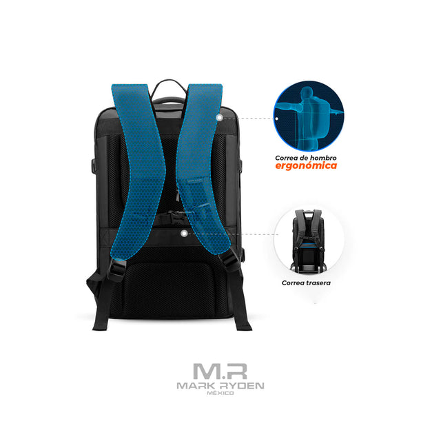 Mochila expandible para viajeros Mark Ryden Modelo 9299SJ-KR