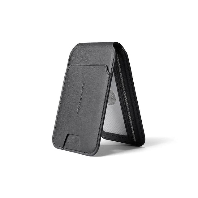 Tarjetero plegable MagSafe delgado para llevar con estilo todos los días MR21