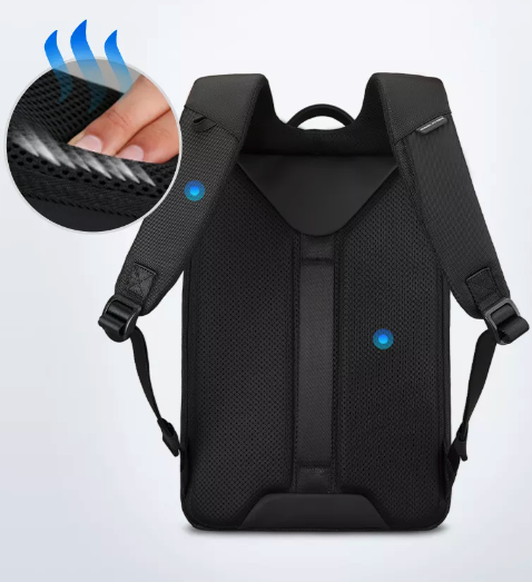 Mochila Mark Ryden. Bolsillo antirrobo con correas acolchadas. Repelente al agua. Para laptop de 15.6″ y tablet 9.7″. Modelo 1696