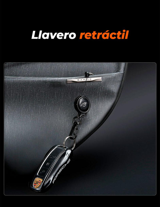 Mochila cruzada Bange.Material repelente al agua. Modelo BG-7378