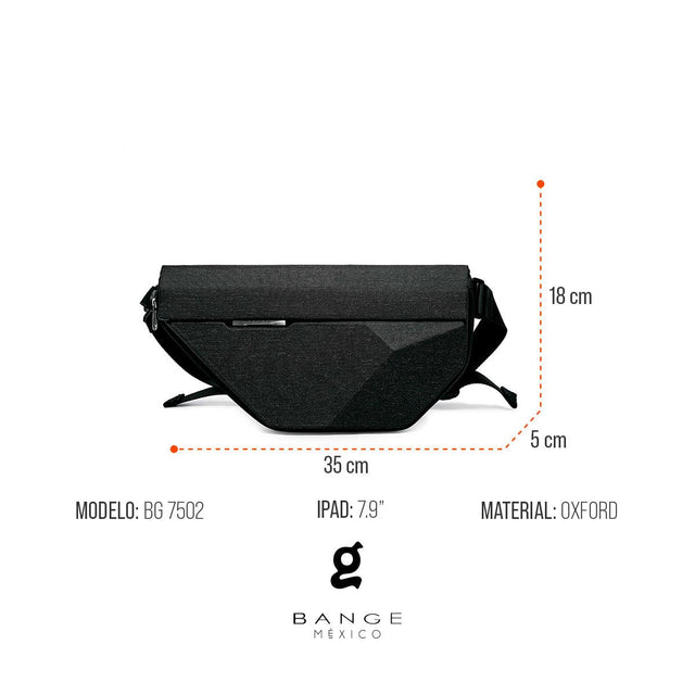 Mochila Cruzada BANGE Diseño Diamante Modelo BG-7502
