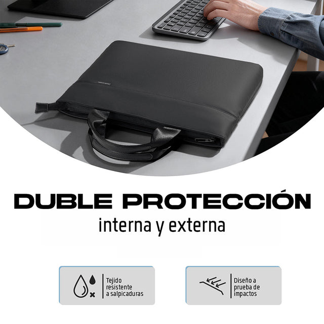 Maletín Ejecutivo para Laptop Mark Ryden Ligera y Protectora para Oficina y Uso Diario MR 208D