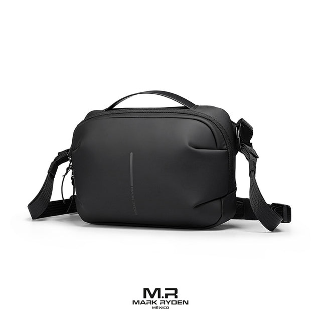 Bolso Bandolera Piel Sintética Impermeable, Minimalista y de Gran Capacidad MR 303