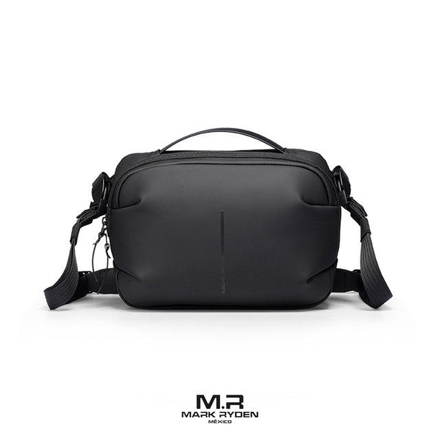 Bolso Bandolera Piel Sintética Impermeable, Minimalista y de Gran Capacidad MR 303