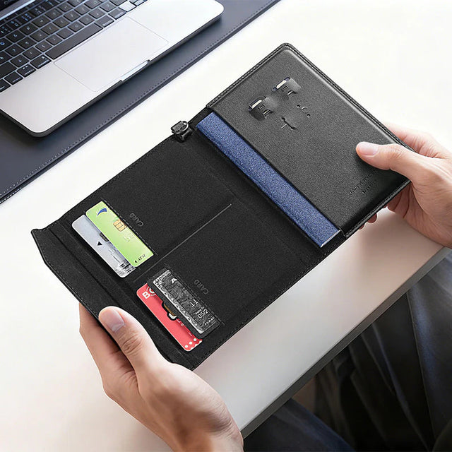 Cartera cruzada con acceso instantáneo para tarjetas de viaje y embarque MR 604