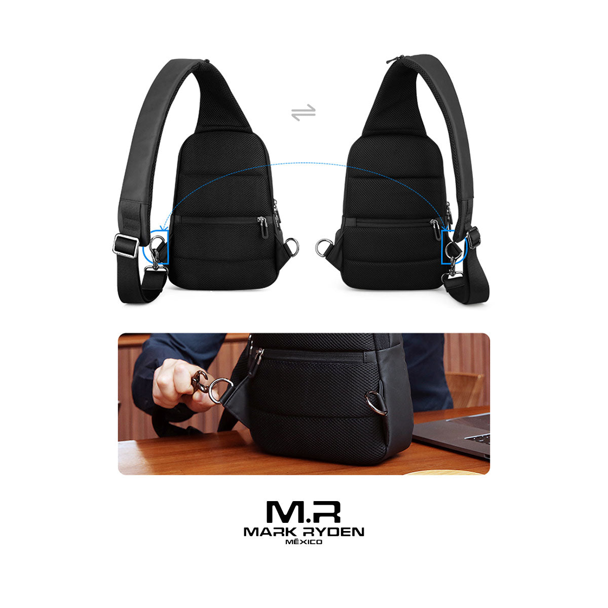 Mochilas cruzadas best sale para hombre nike